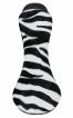 Qu-ax Unicycle saddle Luxus with handle-Zebra
