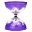 HyperSpin Diabolo met 3 kogellagers doorzichtig-Paars