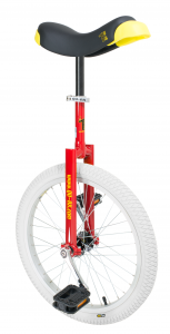 Qu-ax Luxus 20 inch Unicycle with white tire