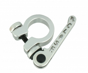 Qu-ax Saddle clamp quick release Alu for a 25.4 mm seatpost