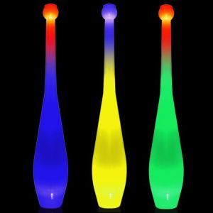 Set of 3 Play LED-clubs