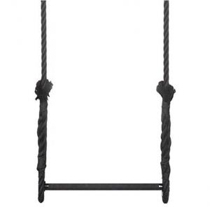 Trapeze 60 cm black with 2.5 meters of rope