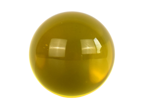Acrylic ball|Yellow|100 mm