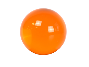 Acrylic ball|Orange|100 mm