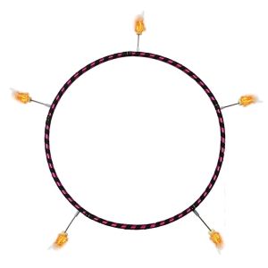 Separable Fire Hoop 100 cm, 5 torches