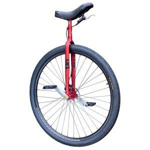 QX RGB Unicycle 36 inch Red