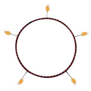 Fire Hoop Travel 100 cm - 5 torches