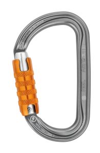 Petzl Twist Lock Karabiner Aluminium D-shape