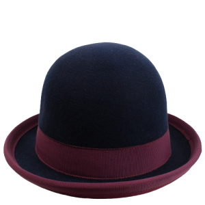 Nils Pol Manipulator Juggling Hat Derby Hat Dark Blue-Purple | 58
