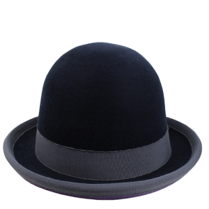 Nils Pol Manipulator Juggling Hat Derby Hat Dark Blue-Gray | 59