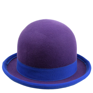 Nils Pol Manipulator Juggling Hat Derby Hat Purple-Blue | 60