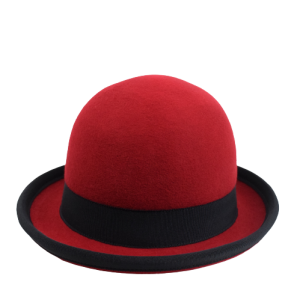 Nils Pol Manipulator Juggling Hat Derby Hat Red-Black | 57