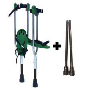 Set of Actoy Stilts green (6 - 8 years) with extensions