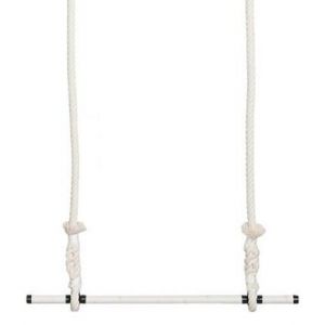 Trapeze Duo 85 cm white with 2.5 meters of rope