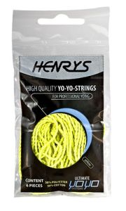 Henrys Yoyo Strings 50% Cotton - 50% Polyester Pack of 6