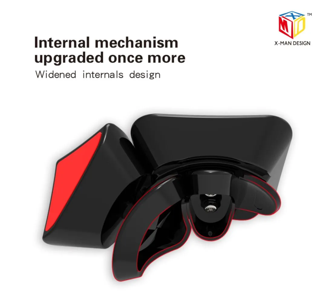 The QiYi X-man Wingy Skewb magnetic skewb puzzle