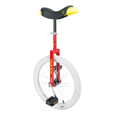 Qu-ax Luxus 20 inch Unicycle with white tire