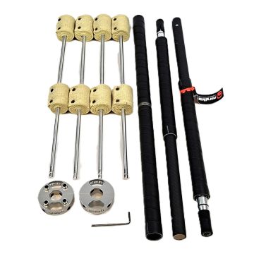 Gora Dragon Staff – Carbon | 8 Wicks (Collapsible)