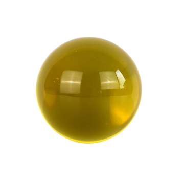 Acrylic ball|Yellow|100 mm