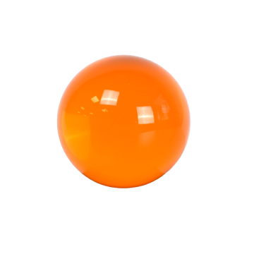 Acrylic ball|Orange|100 mm