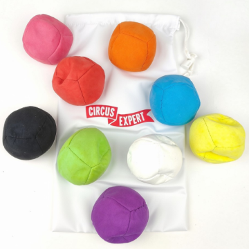 Ukkie Juggling Ball Set | 5 × 70 gr | With Storage Bag Ukkie Juggling Ball Set | 5 × 70 gr | With Storage Bag