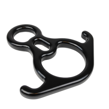 Figure 8 for Aerial Silk - Aluminium Black