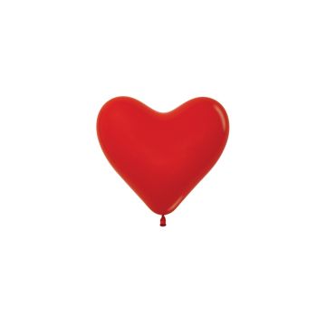 Sempertex, Heart Balloon, 15 cm, Red, 50 Pieces Sempertex, Heart Balloon, 15 cm, Red, 50 Pieces