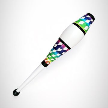 K8 Cubic Rainbow Juggling Clubs