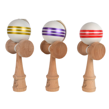 Sunrise Kendama Street - White with 3 Stripes