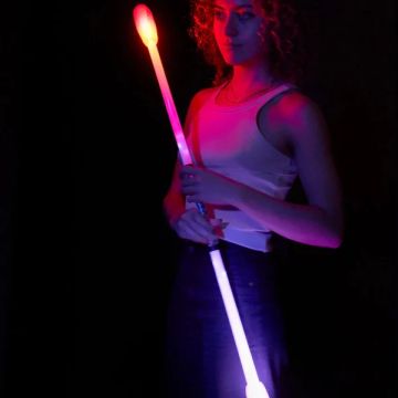 LUMI Rechargeable LED Staff | 100 cm