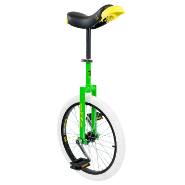 Qu-ax Luxus 20 inch Unicycle with white tire