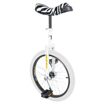 Qu-ax Luxus 20 inch Unicycle with white tire