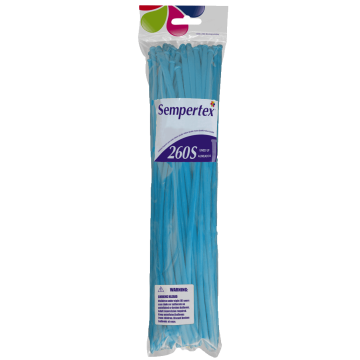 Sempertex - 260 Nozzle Up - BLAUW - Modelleerballonnen 50 stuks