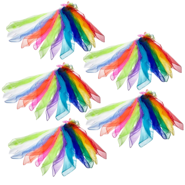 Set van 60 Henrys Jongleerdoekjes 65 x 65 cm