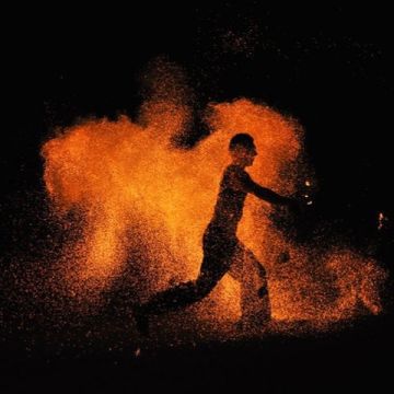 Sparkle Fire Poi | Fire Cloud