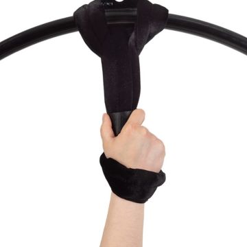 Velvet Hand Loop Strap for Aerial – Black