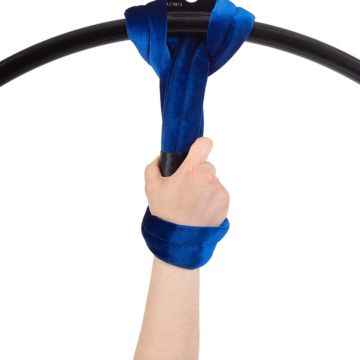 Velvet Hand Loop Strap for Aerial – Blue