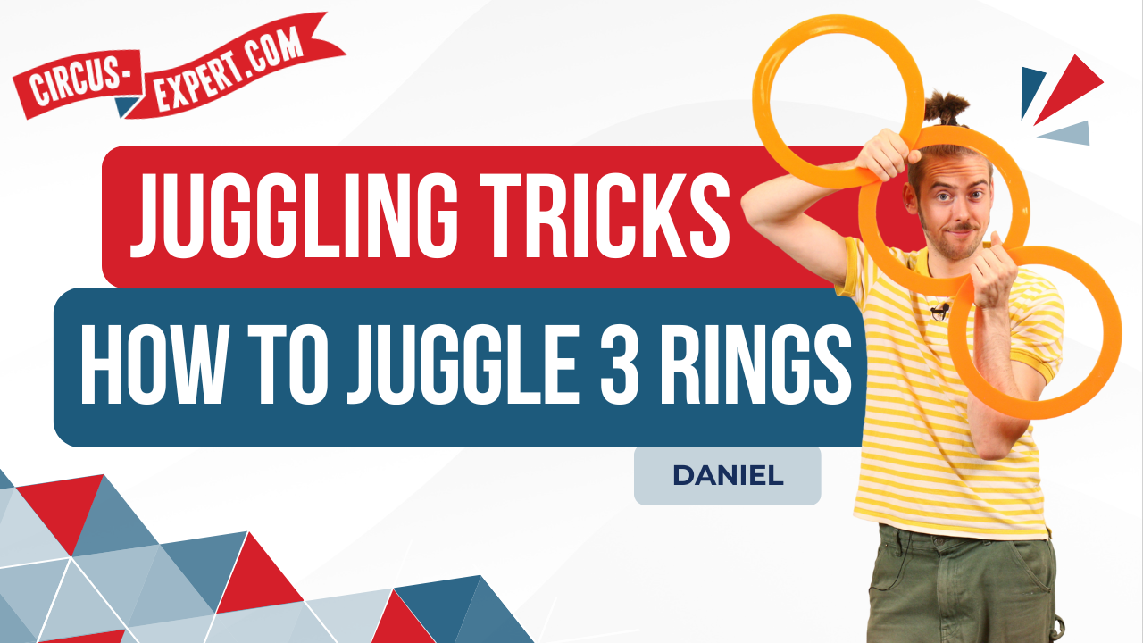 Juggling | How to juggle 3 rings