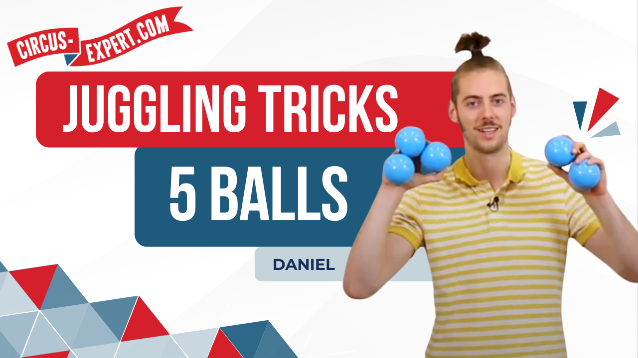 Juggling | How to juggle 5 balls